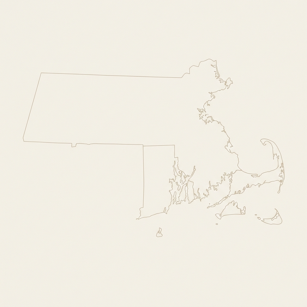 RI MA Outline Map